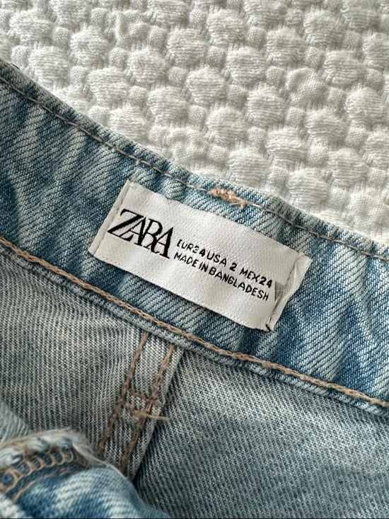 Zara Rhinestone Curved Shorts - Picture 6 of 6